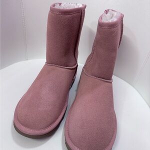 Pink boots
